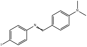 N,N-DIMETHYL-ALPHA-(4-IODOPHENYLIMINO)-P-TOLUIDINE 结构式