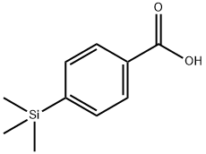 4-(三甲基硅烷)苯甲酸 结构式