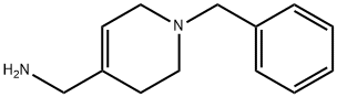 (1-Benzyl-1,2,3,6-tetrahydropyridin-4-yl)methanamine 结构式