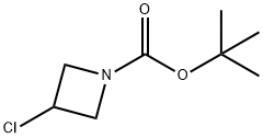 1-BOC-3-氯氮杂环丁烷 结构式