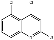 2,4,5-三氯喹啉 结构式