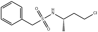 (S)-N-(4-chlorobutan-2-yl)-1-phenylmethanesulfonamide 结构式