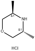 3R,5R-二甲基吗啉盐酸盐 结构式