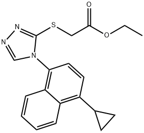 LESINURAD中间体 结构式