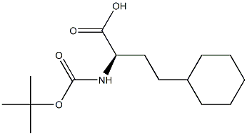 BOC-D-环己基丁氨酸 结构式