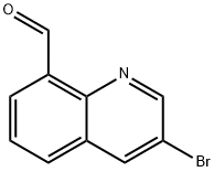 3-bromoquinoline-8-carbaldehyde 结构式