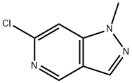 6-氯-1-甲基-1H-吡唑并[4,3-C]吡啶 结构式