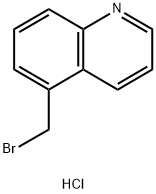 5-(溴甲基)喹啉氢溴酸盐 结构式