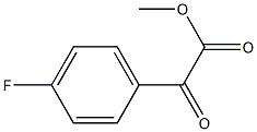 METHYL (P-FLUOROBENZOYL)FORMATE 结构式