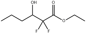 Ethyl2,2-difluoro-3-hydroxyhexanoate 结构式