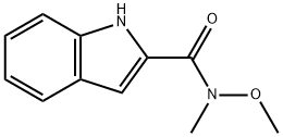 吲哚-2-甲醛(还原前) 结构式