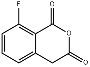 8-FLUORO-1H-2-BENZOPYRAN-1,3(4H)-DIONE 结构式