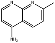 7-methyl-1,8-Naphthyridin-4-amine 结构式