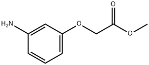 2-(3-氨基苯氧基)乙酸甲酯 结构式