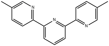 5,5'-二甲基-2,2':6',2'-三吡啶 结构式