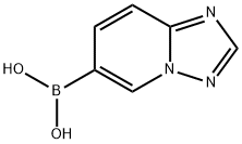 [1,2,4]三唑并[1,5-A]吡啶-6-硼酸 结构式