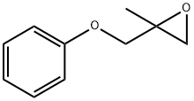 2-methyl-2-(phenoxymethyl)Oxirane 结构式