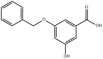 3-(苄氧基)-5-羟基苯甲酸 结构式