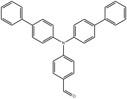 4'-(二([1,1'-联苯]-4-基)氨基)-[1,1'-联苯]-4-甲醛 结构式