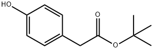 2-(4-羟基苯基)乙酸叔丁酯 结构式