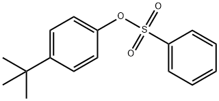 4-tert-butylphenyl benzenesulfonate 结构式