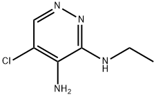 5-chloro-N3-ethylpyridazine-3,4-diamine 结构式