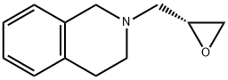 (R)-2-(oxiran-2-ylmethyl)-1,2,3,4-tetrahydroisoquinoline 结构式