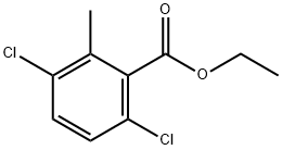 3,6-二氯-2-甲基苯甲酸乙酯 结构式