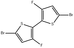 5,5'-二溴-3,3'-二氟-2,2'-联噻吩 结构式