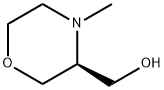 (3S)-4-METHYL-3-MORPHOLINEMETHANOL 结构式