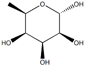 6-脱氧-ALPHA-D-吡喃塔洛糖 结构式