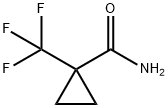 1-(trifluoromethyl)cyclopropane-1-carboxamide 结构式