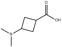 cyclobutanecarboxylic acid, 3-(dimethylamino)- 结构式