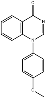 1-(4-Methoxyphenyl)quinazolin-4(1H)-one 结构式