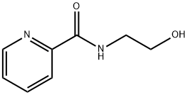 N-(2-羟乙基)吡啶甲酰胺 结构式