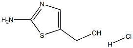 (2-氨基噻唑-5-基)甲醇盐酸盐 结构式