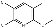2,3-Dichloro-5-iodo-6-methoxy-pyridine 结构式