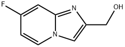 (7-氟咪唑并[1,2-A]吡啶-2-基)甲醇 结构式