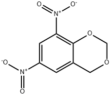 6,8-DINITRO-1,3-BENZODIOXANE 结构式