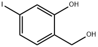 2-(羟甲基)-5-碘苯酚 结构式