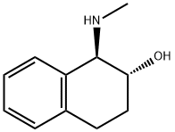 (1R,2R)-1-(methylamino)-1,2,3,4-tetrahydronaphthalen-2-ol 结构式