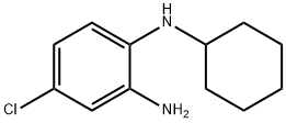 4-氯-N1-环己基苯-1,2-二胺 结构式