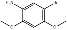 3-溴-4,6-二甲氧基苯胺 结构式