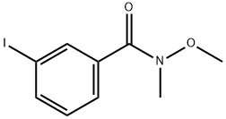 3-iodo-N-methoxy-N-methylBenzamide 结构式