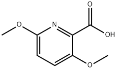 3,6-二甲氧基-2-吡啶甲酸 结构式
