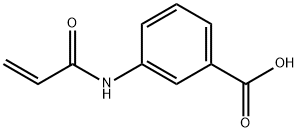 3-(丙-2-烯酰氨基)苯甲酸 结构式