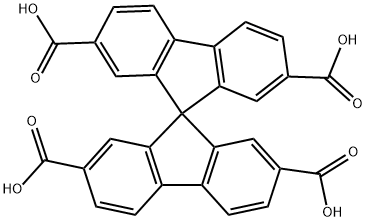9,9'-螺二芴-2,2',7,7'-四甲酸 结构式