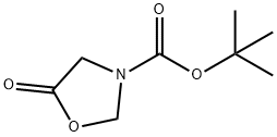 1,1-dimethylethyl 5-oxo-3-oxazolidinecarboxylate 结构式