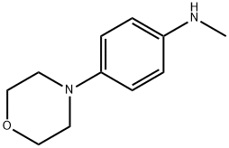 N-甲基- 4-吗啉基苯胺 结构式