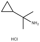2-环丙基丙-2-胺盐酸盐 结构式